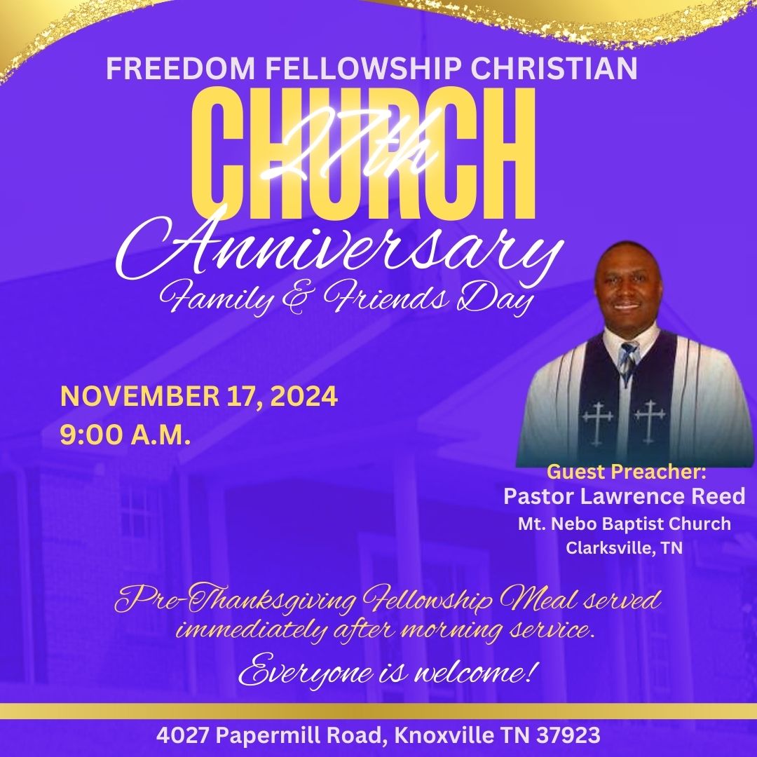 FFCC 27th Church Anniversary Service