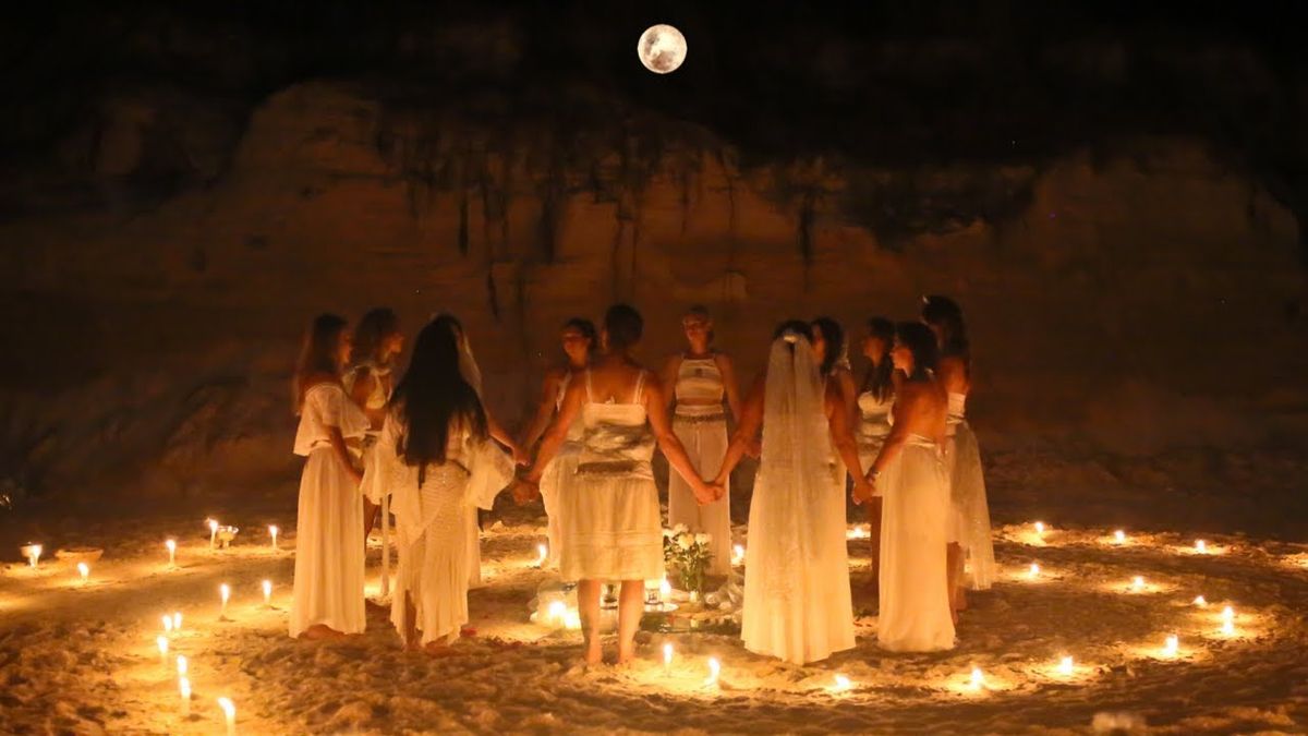 THE full moon ceremony