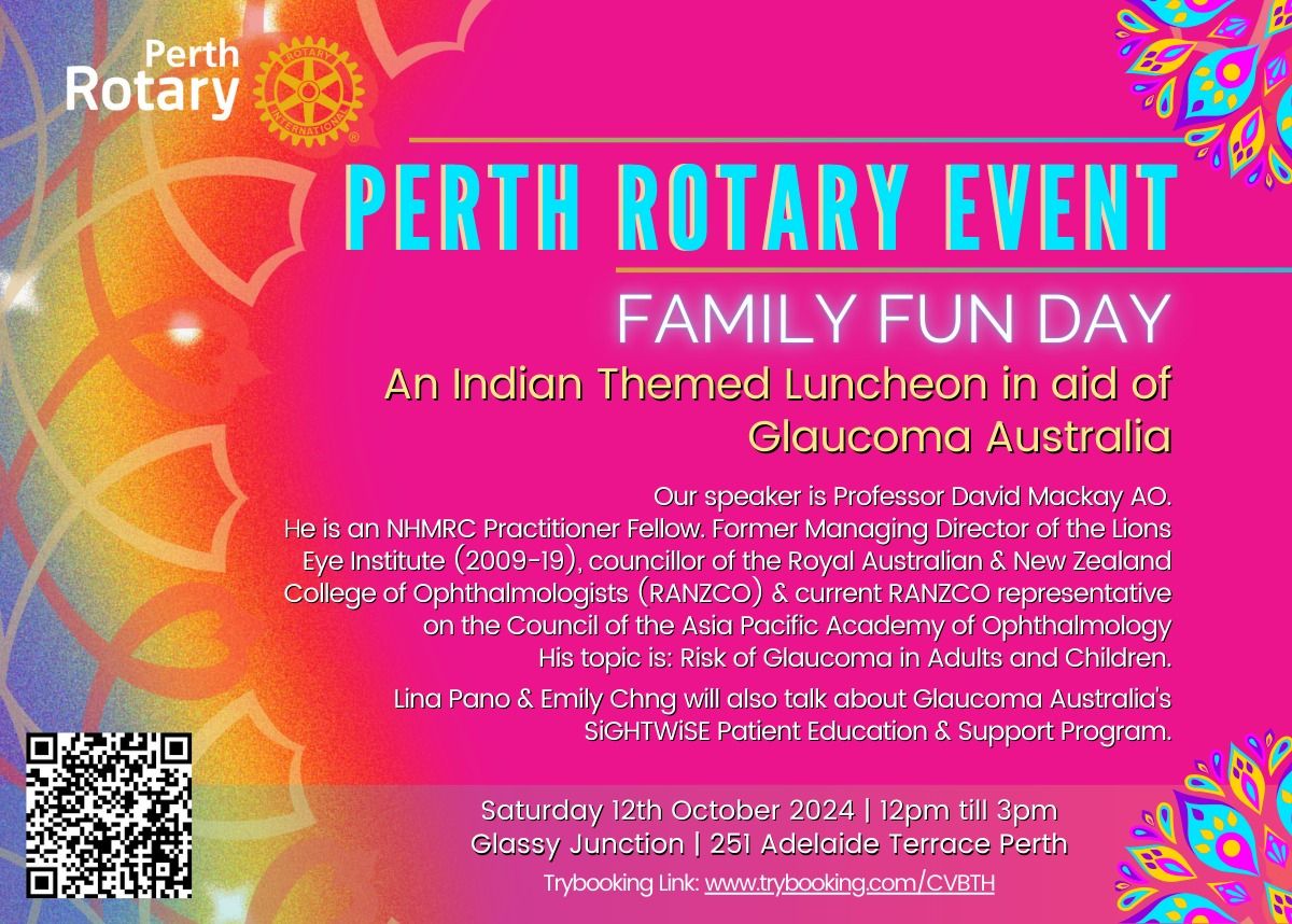  Perth Rotary Event | Family Fun Day | 12th Oct 2024