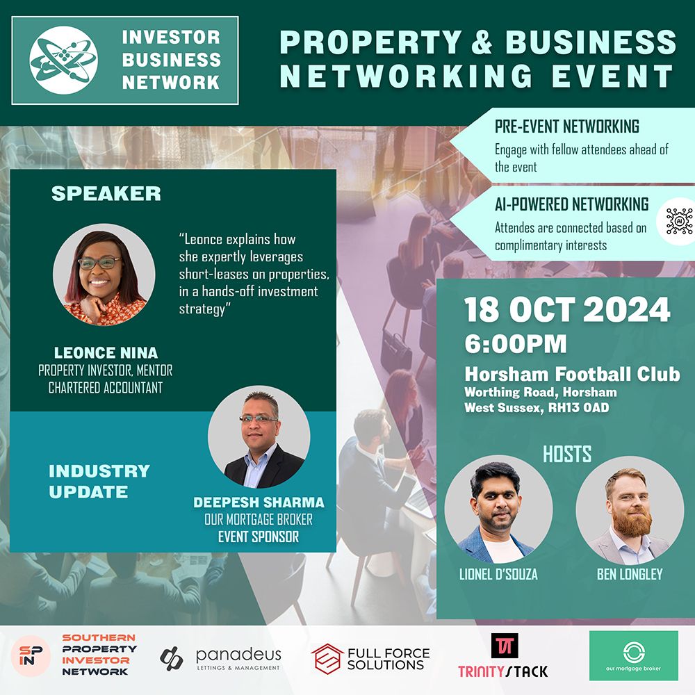 PROPERTY & BUSINESS NETWORKING EVENT