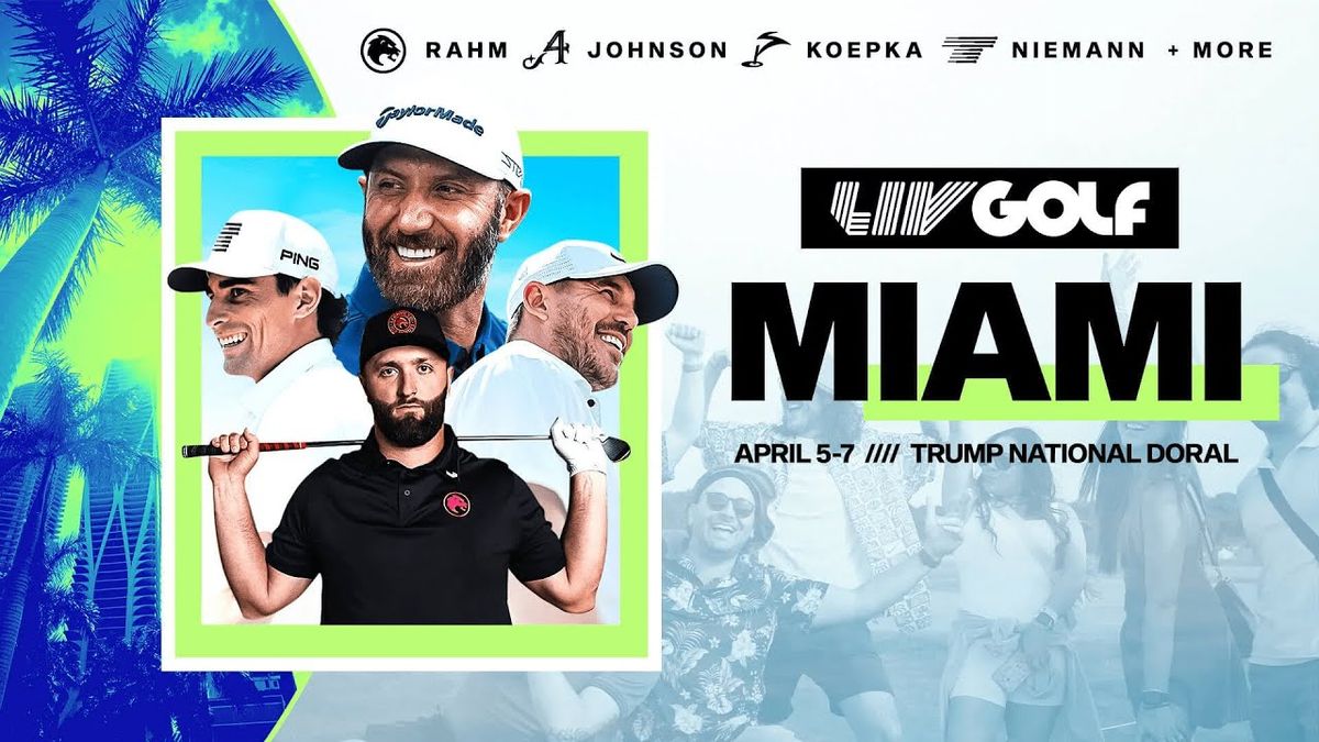 LIV Golf Miami - Saturday at Trump National Doral Miami