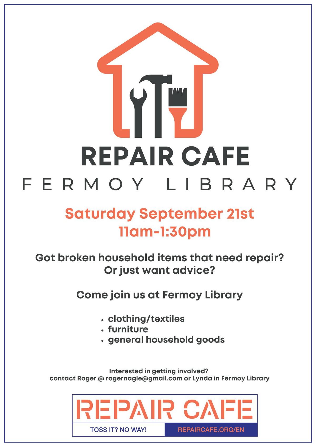 Fermoy Library Repair Cafe