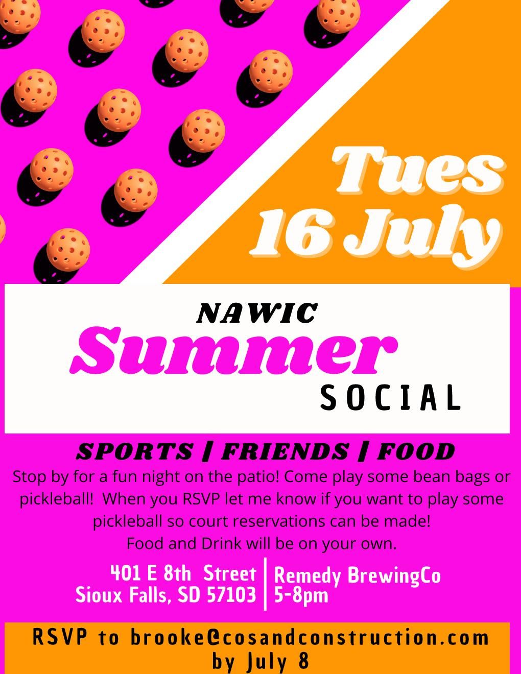 NAWIC Summer Social