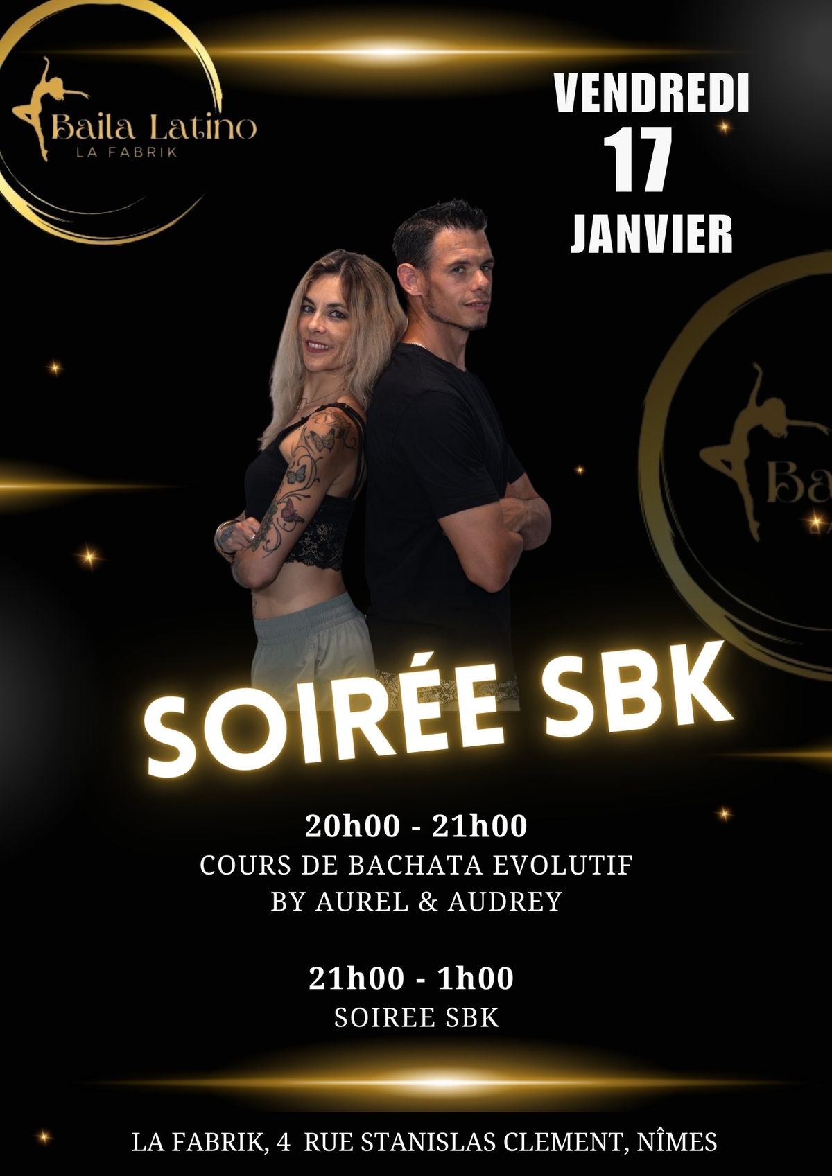 SOIR\u00c9E SBK BAILA LATINO