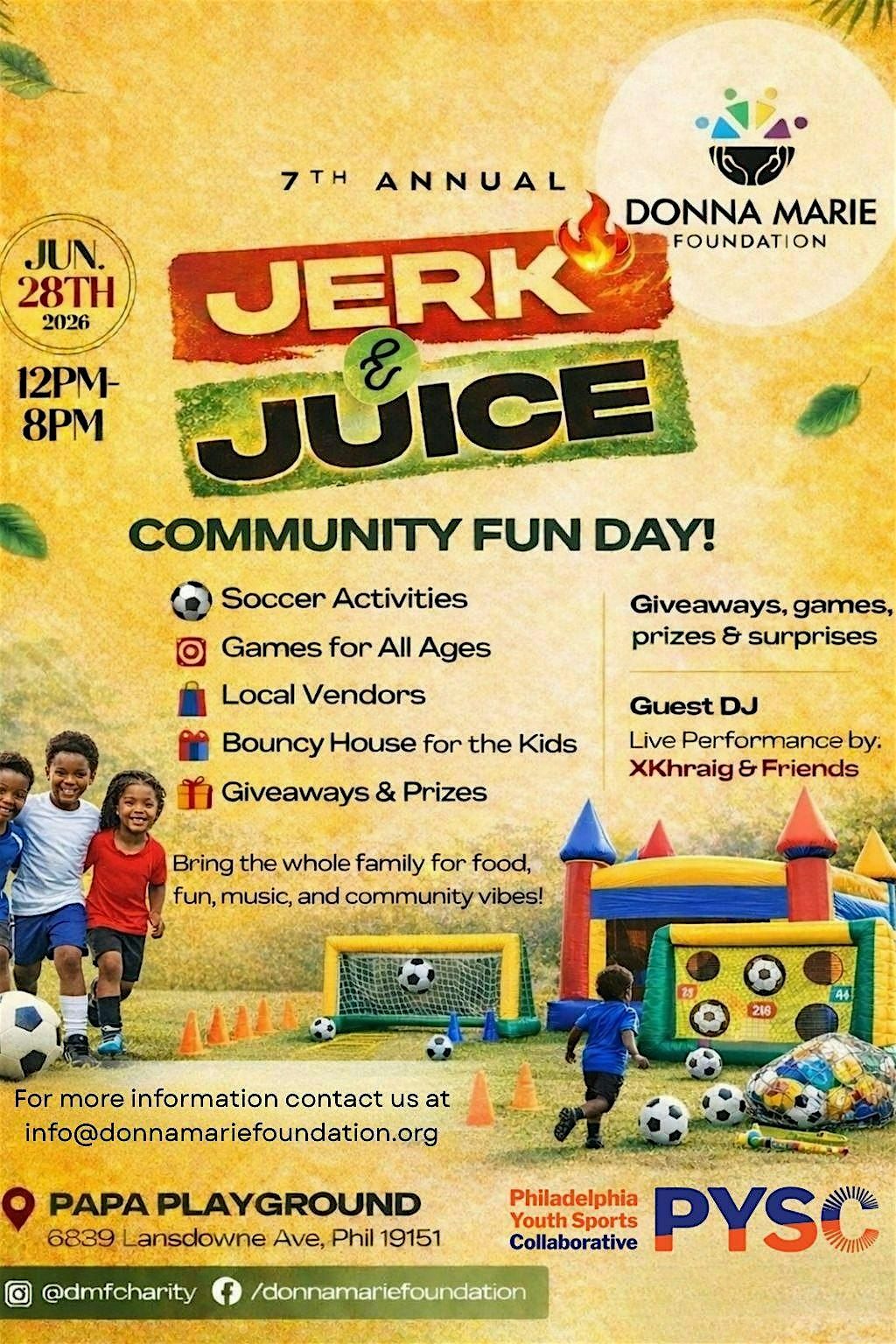 Donna Marie Foundation Jerk & Juice