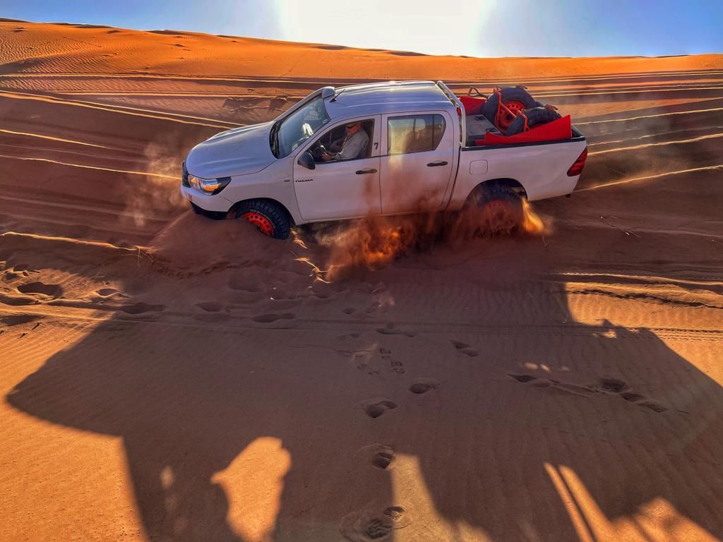 Stage de pilotage, pr\u00e9paration "Rallye Raid F\u00e9minin" au Maroc 2024\/2025.