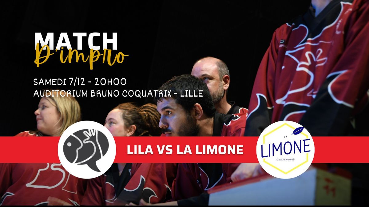 Match d'improvisation LILA vs LIMONE (Montrouge)