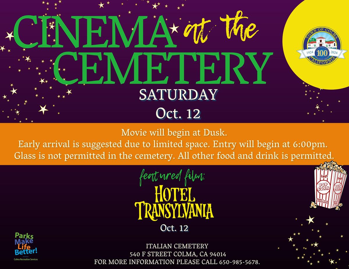 Cinema at the Cemetery - Hotel Transylvania