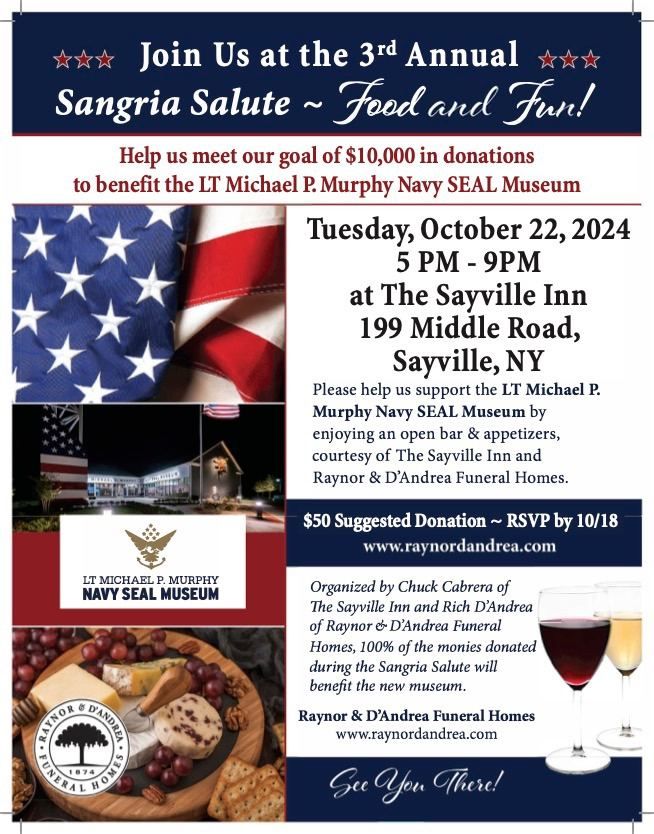 3rd Annual Sangaria Salute