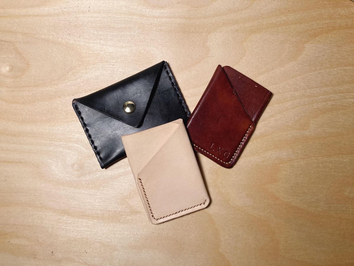 Intro to Leather Working: Hand-Stitched Wallets  (July 10th, 2021)