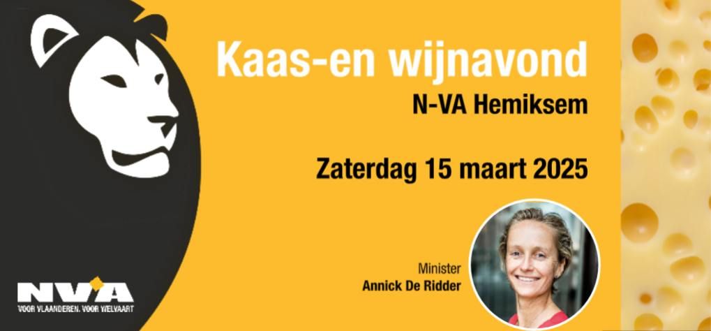 Kaas-en wijnavond met Annick De Ridder