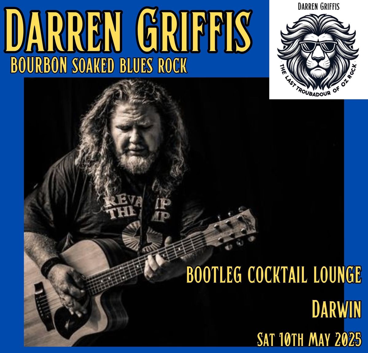 Darren Griffis Bootleg session Bourbon Soaked Blues Rock