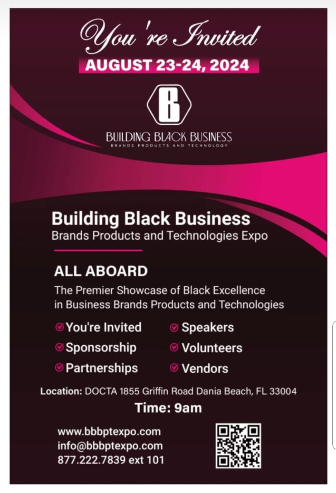 The BBBPT EXPO 
