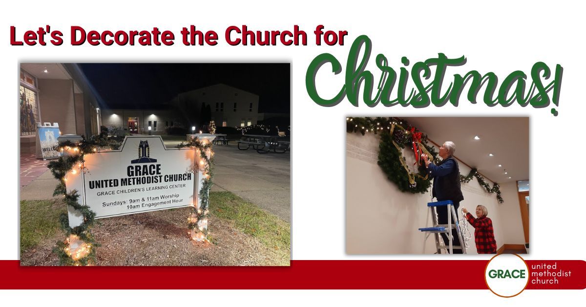 Let's Decorate the Church for Christmas!