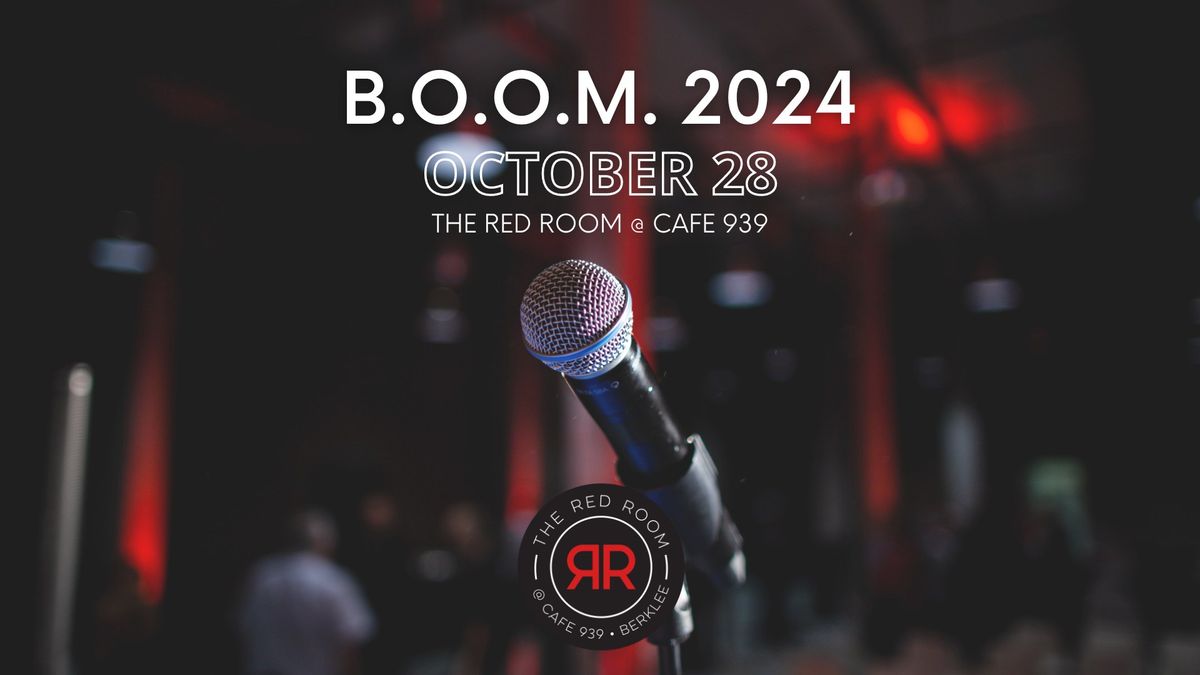 FREE - BOOM (Berklee Original Open Mic) 2024