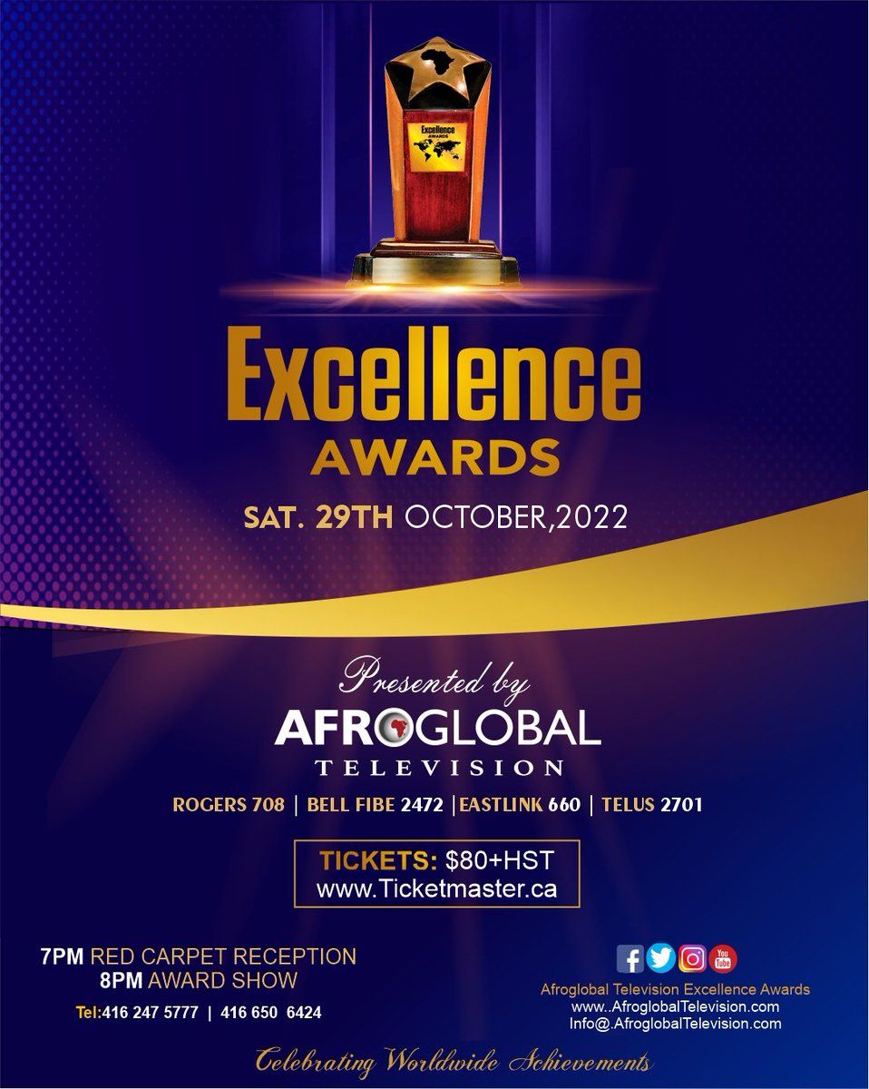 Afroglobal Television Excellence Awards at Meridian Arts Centre - Lyric Theatre