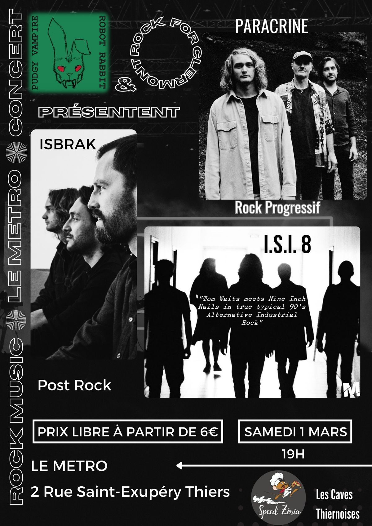 Paracrine + Isbrak + I.S.I.8 au M\u00e9tro