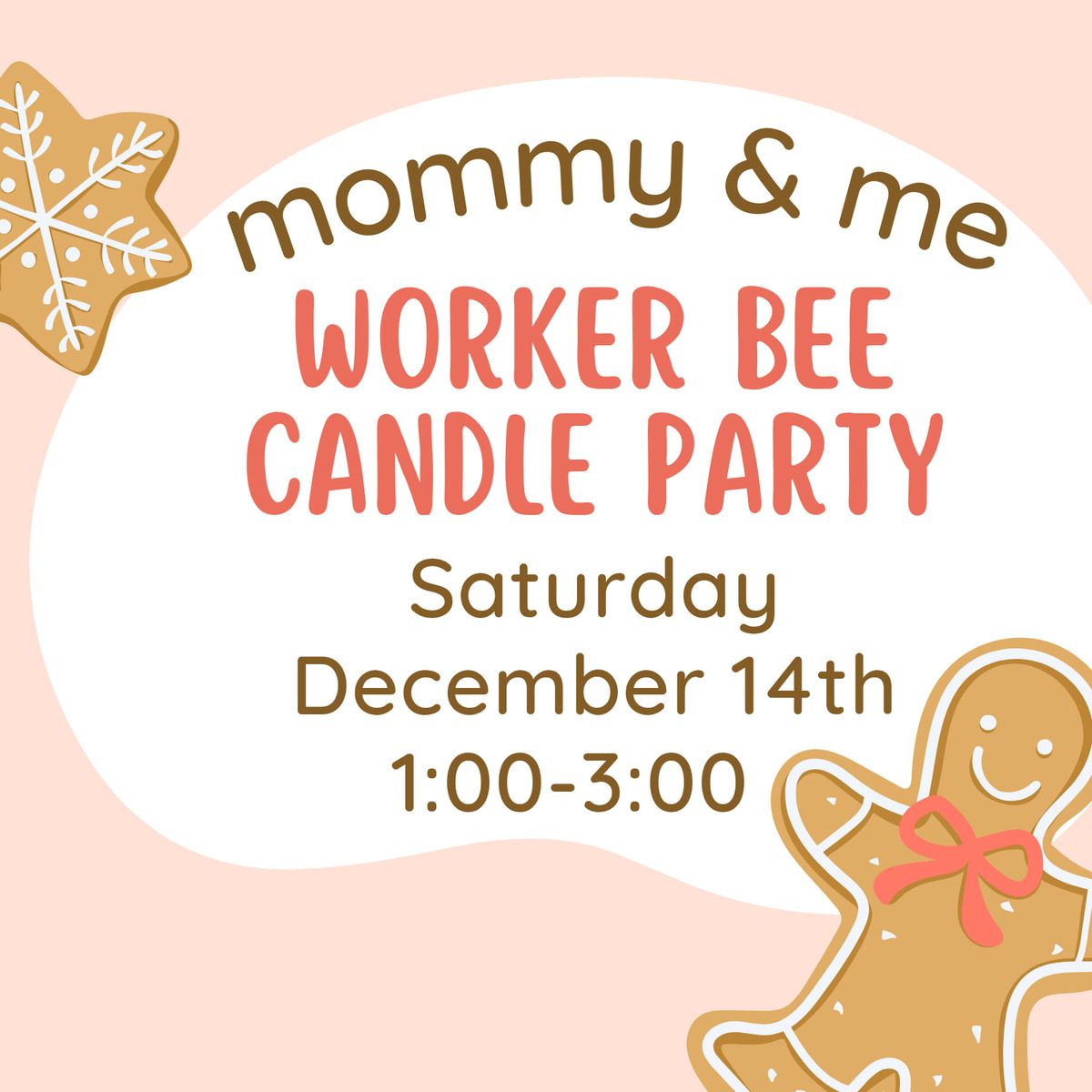 Mommy & Me Gingerbread Candlebox Party