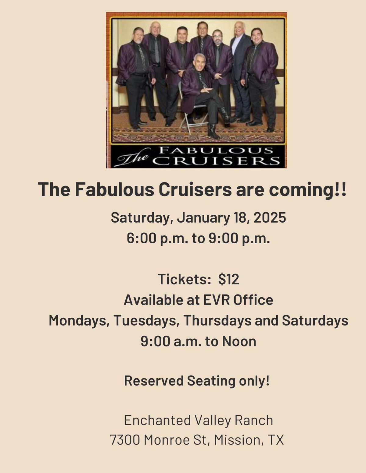 The Fabulous Cruisers at EVR