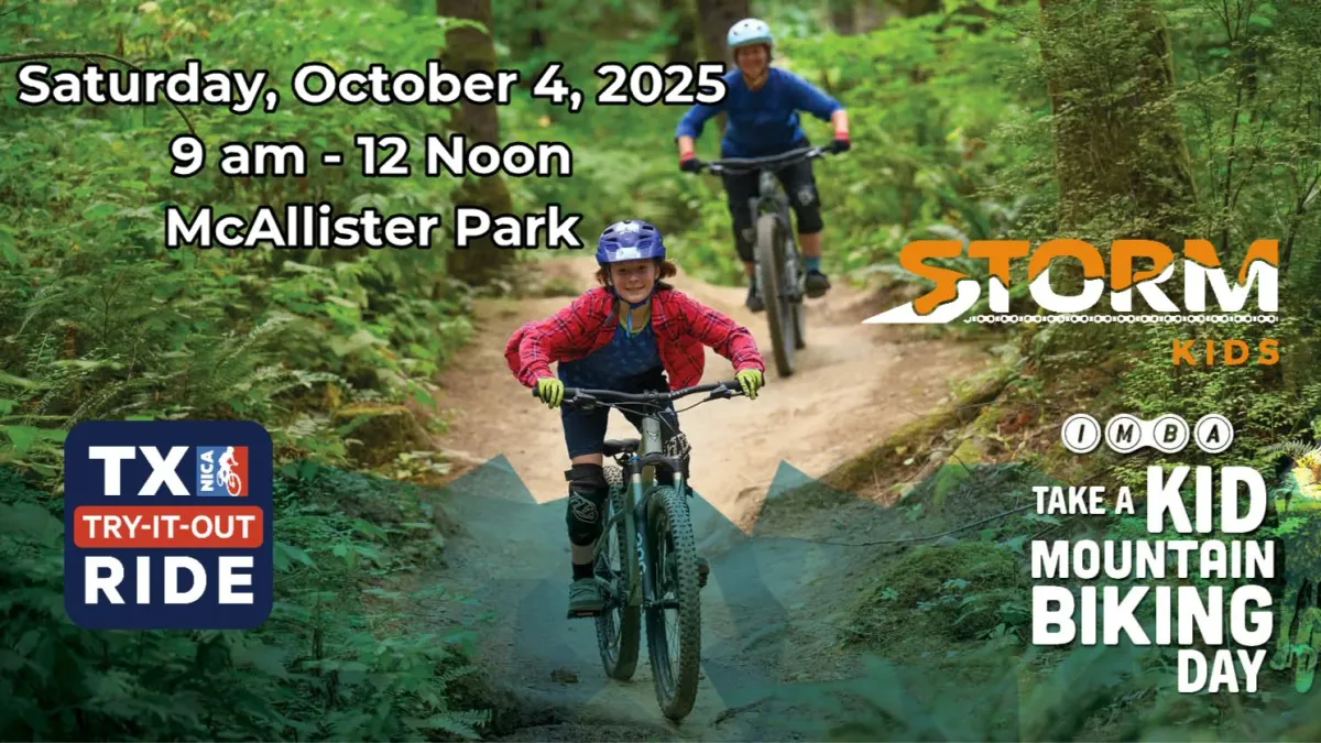 STORM Take a Kid Mountain Biking Day (TKMBD)