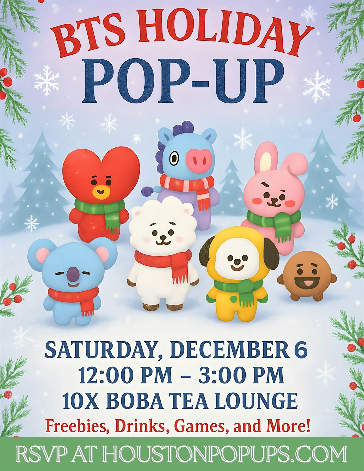 BTS Fan Pop-Up (K-Pop Fan Event)