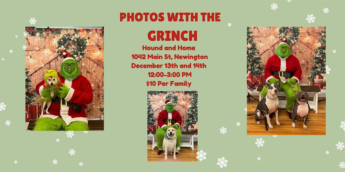 Paw-liday Photos With the Grinch