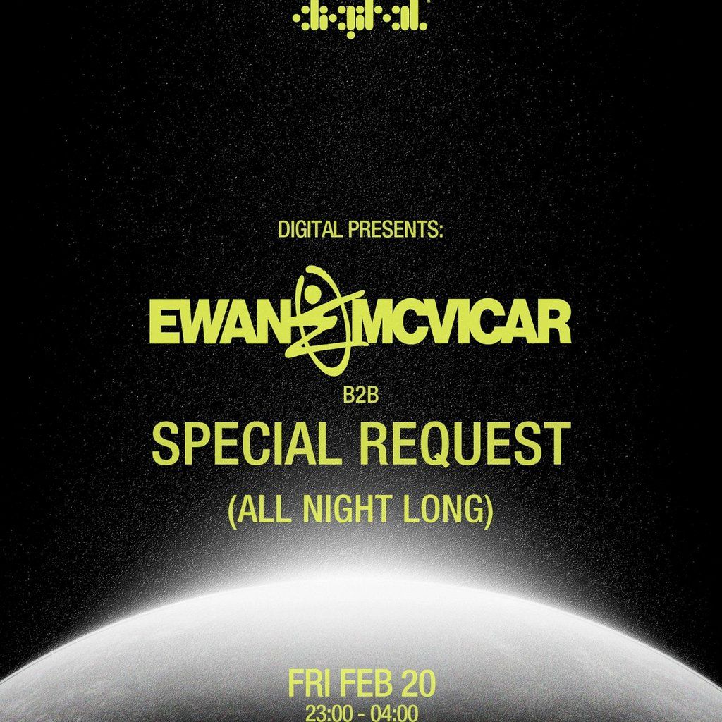 Ewan McVicar b2b Special Request (All Night Long)