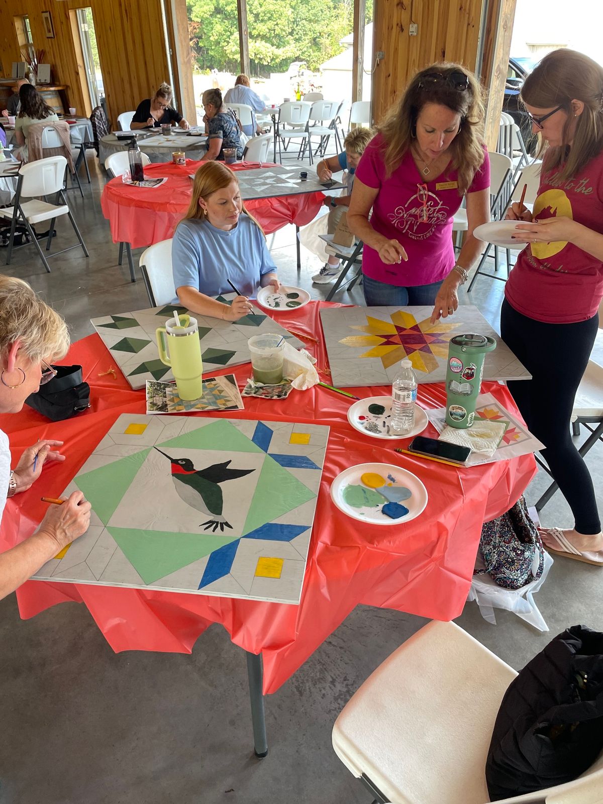 Paint & Sip - Barn Quilt Class