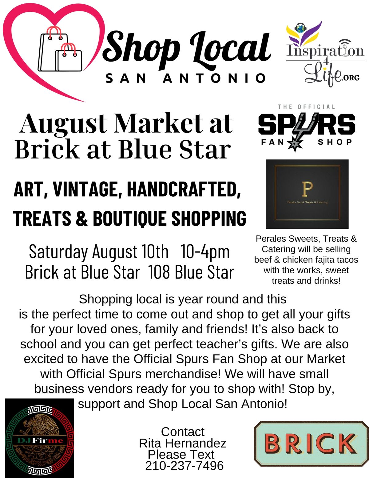 August Market at  Brick at Blue Star