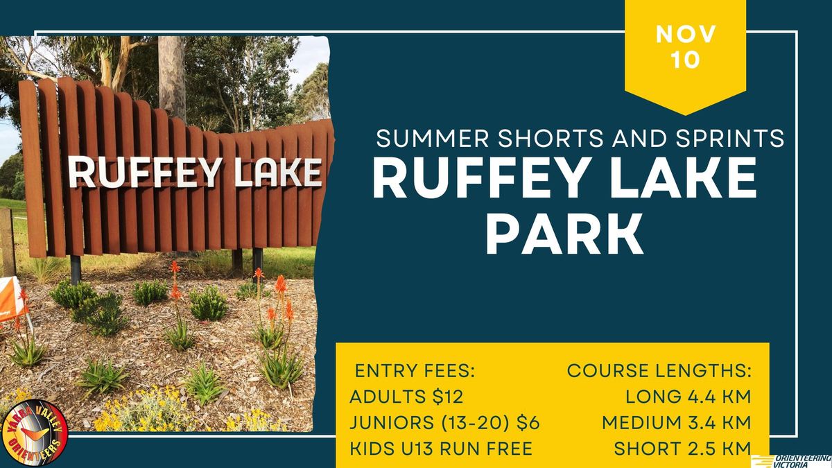 Summer Shorts and Sprints #5 - Ruffey Lake Park