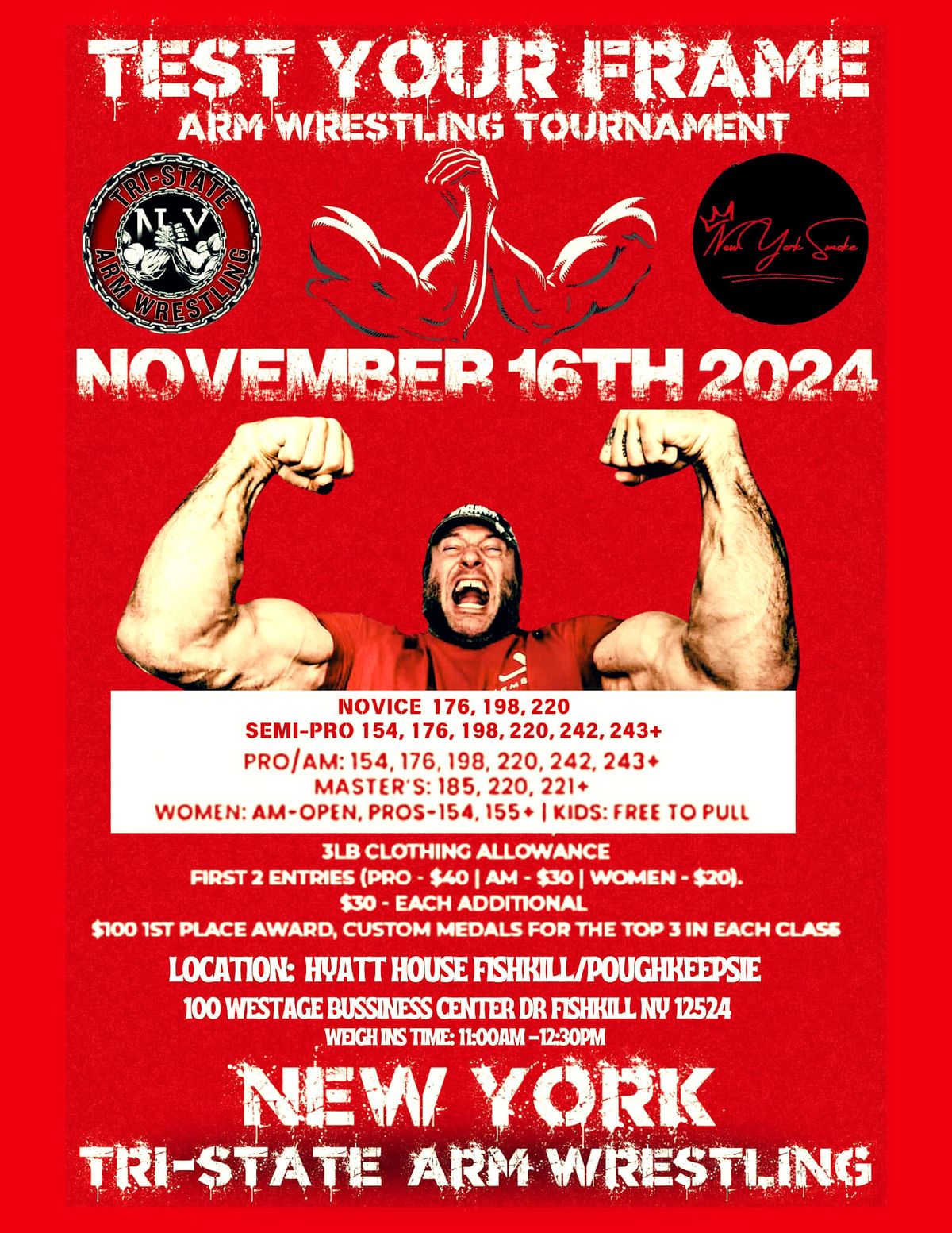 TEST YOUR FRAME ARMWRESTLING TOURNAMENT 