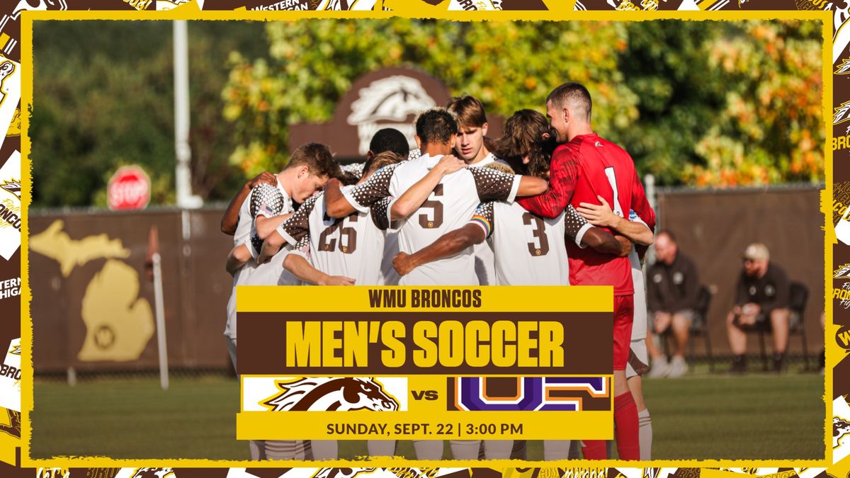 WMU Men's Soccer vs. University of Evansville