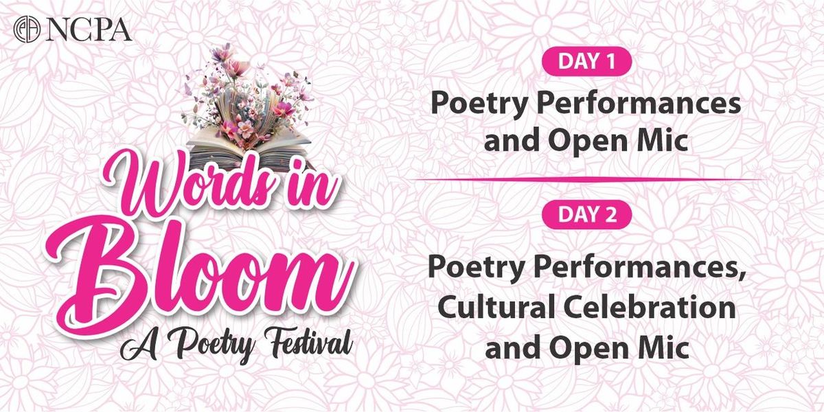 Page to Stage - Words in Bloom: A Poetry Festival