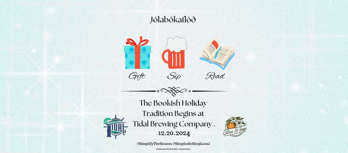 Adult Book Fair: Celebrate J\u00f3lab\u00f3kafl\u00f3\u00f0 with us!