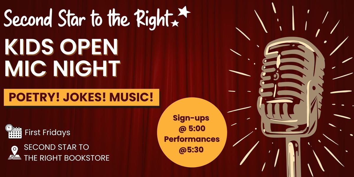 Kids' Open Mic Night