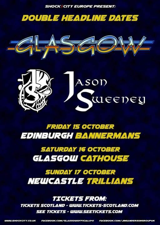 Glasgow Jason Sweeney Trillians Newcastle Newcastle Upon Tyne 17 October 2021