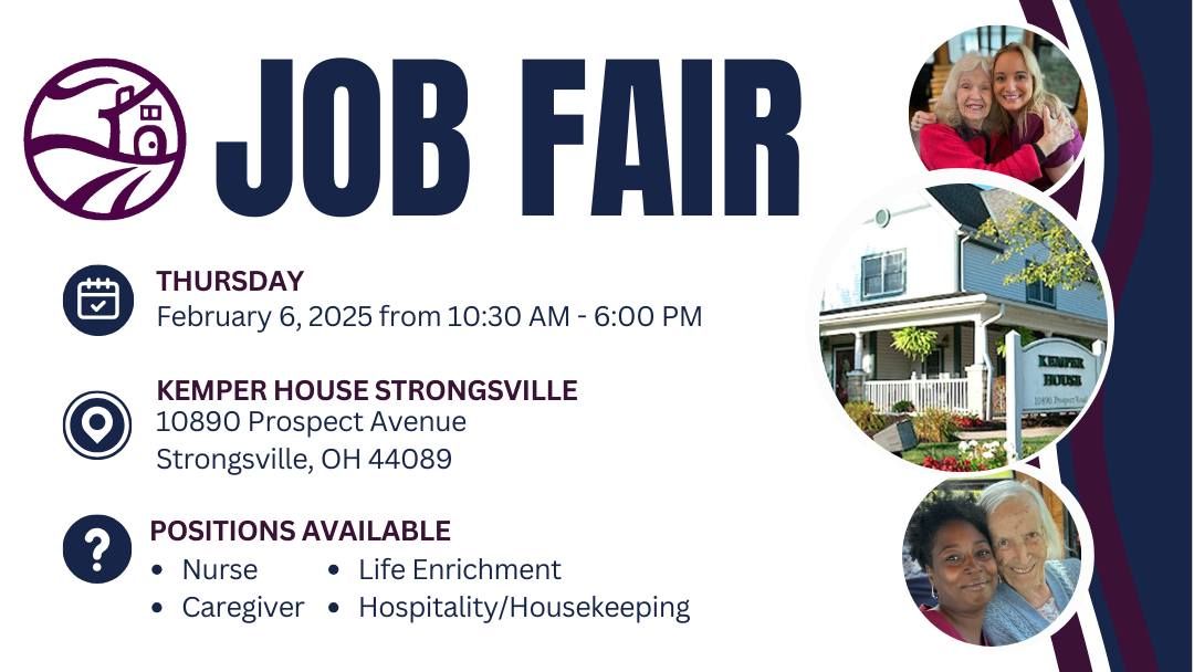 Job Fair at Kemper House Strongsville!