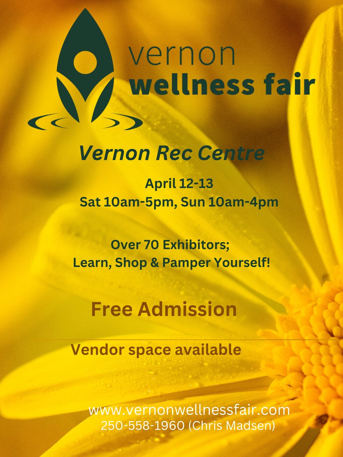 Vernon Wellness Fair April 12-13 Event