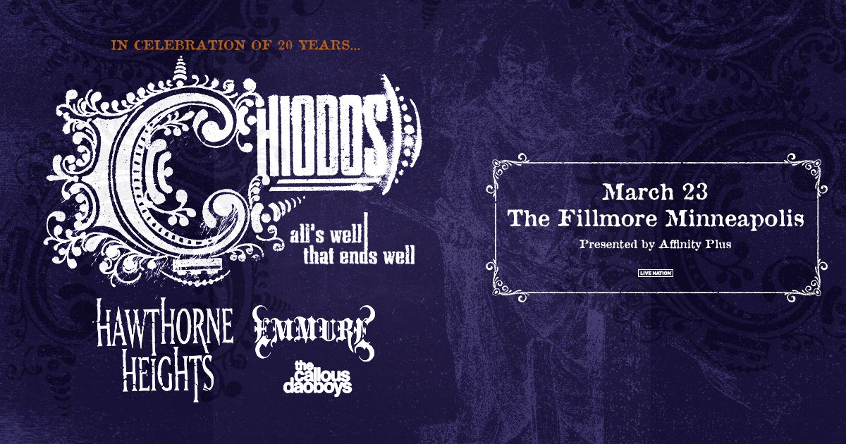 CHIODOS: 20 Years of All's Well That Ends Well