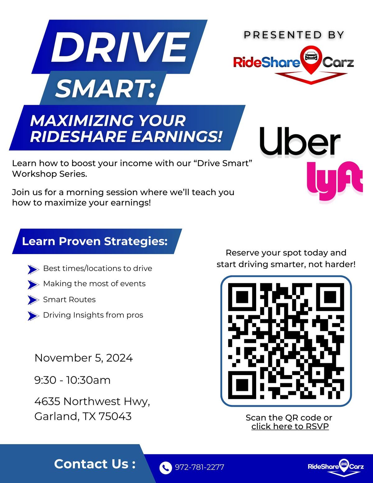 "Drive Smart" Workshop Series