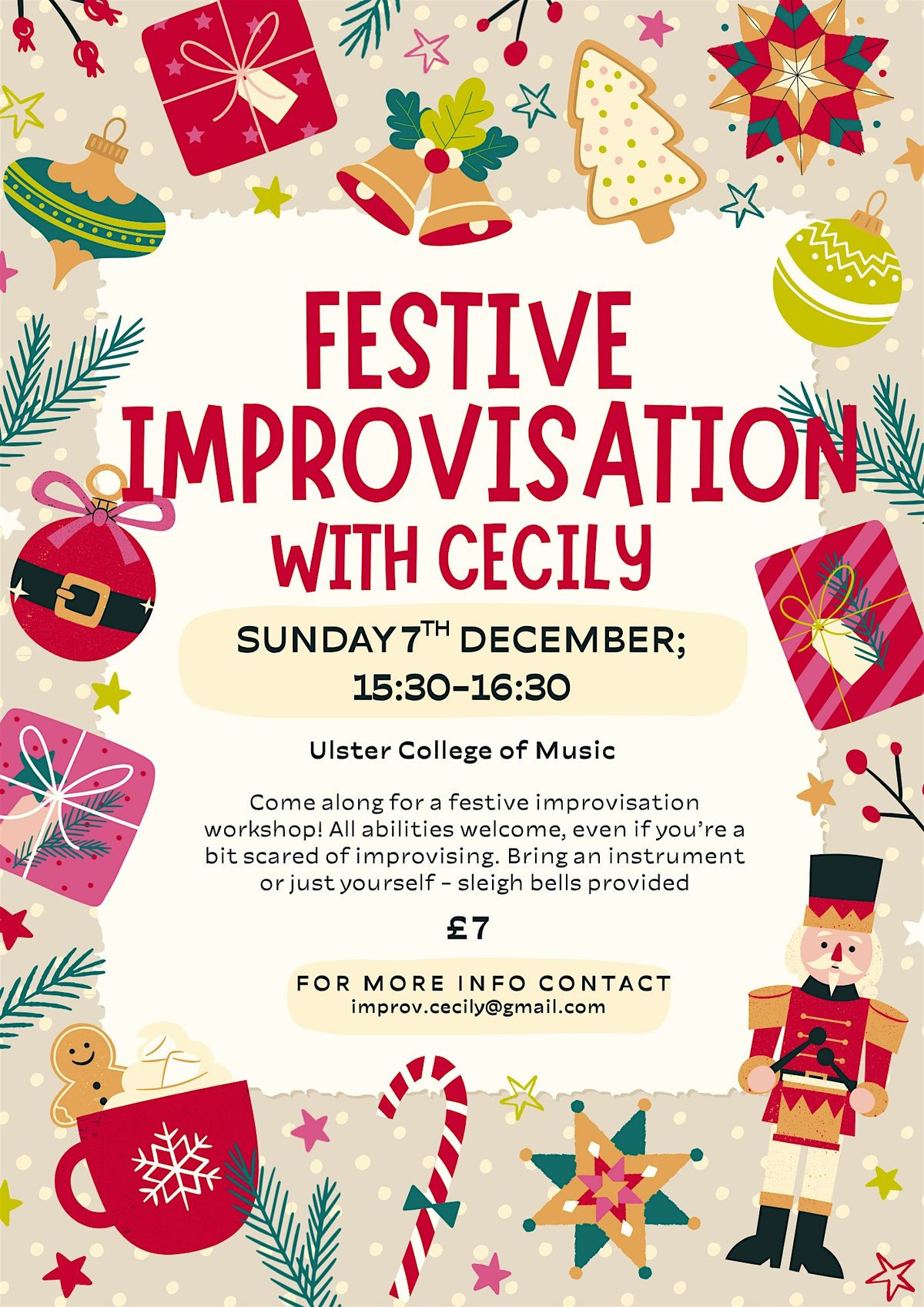 Festive Improvisation @ Ulster College of Music