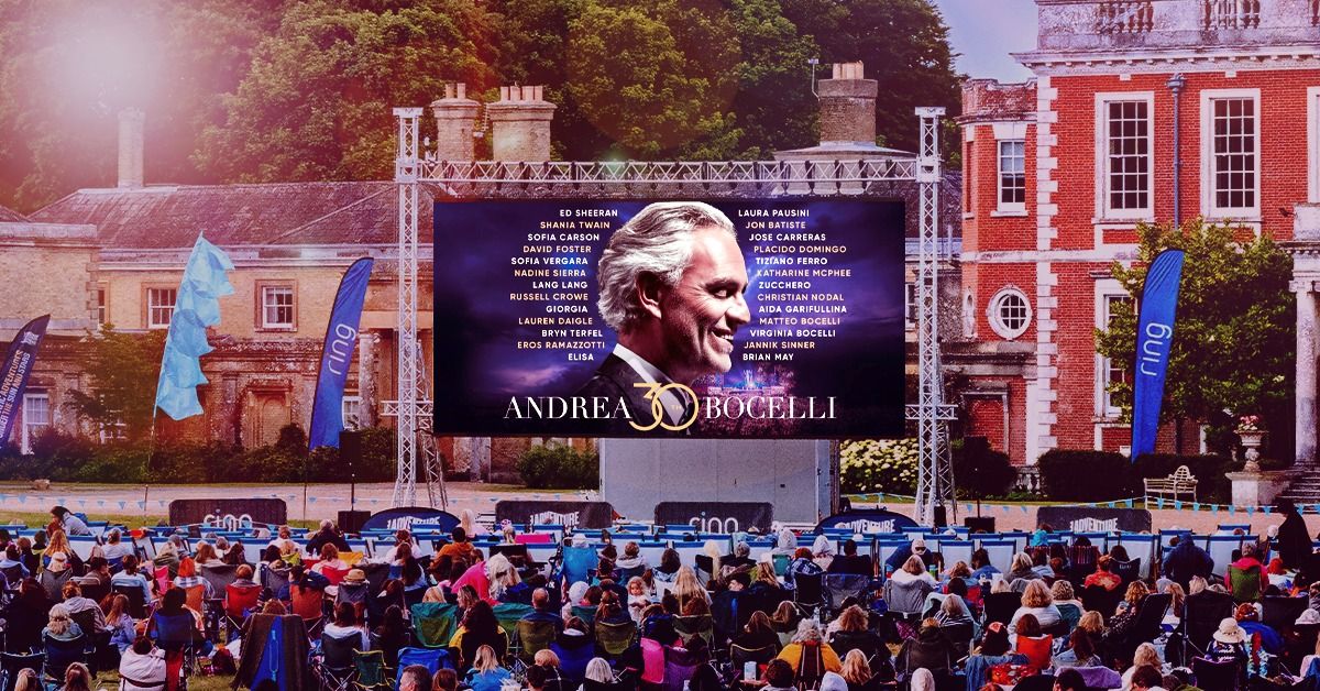 Andrea Bocelli Outdoor Cinema Celebration at Wentworth Woodhouse