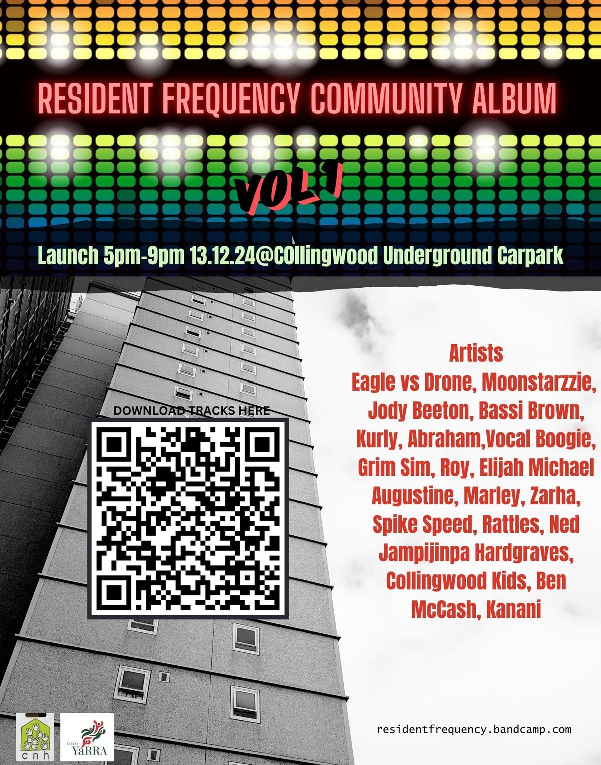 Resident Frequency Community Album Launch and Art Show