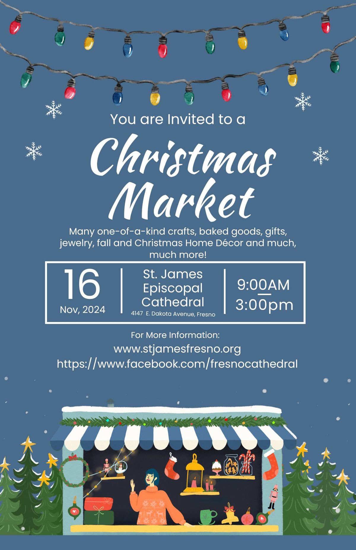 Christmas Market at St. James Cathedral