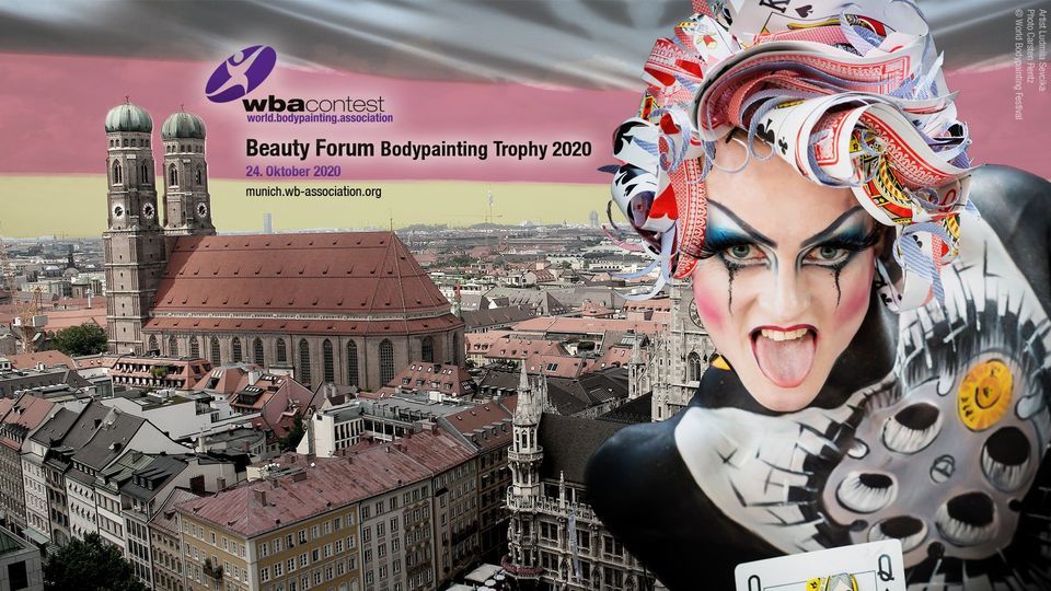 Bodypainting Trophy Beauty Forum Munich 2021