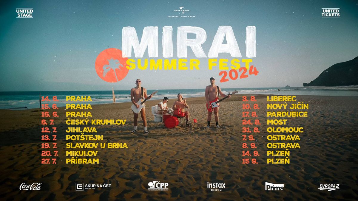 MIRAI SUMMER FEST 2024 Plzeň, Plzensky Pivovar, 14 September 2024