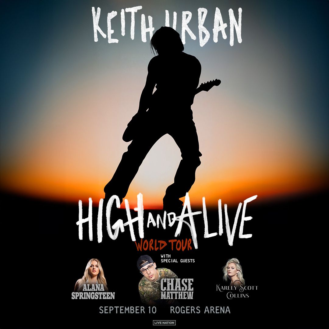 Keith Urban at Rogers Arena