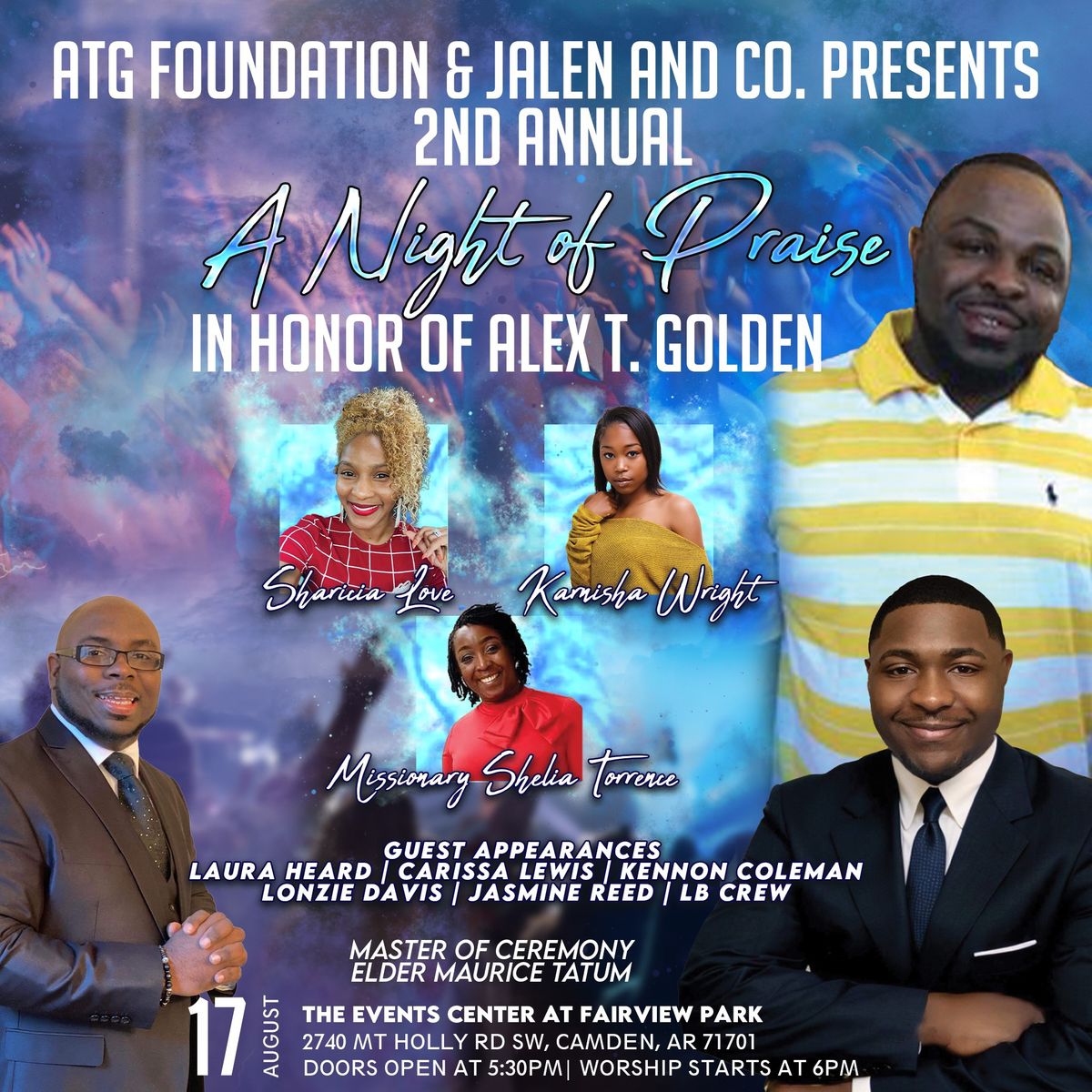 ATG Foundation & Jalen and Co. Present 2nd Annual A Night of Praise