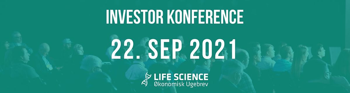 Life Science Investor Konference 22. september 2021