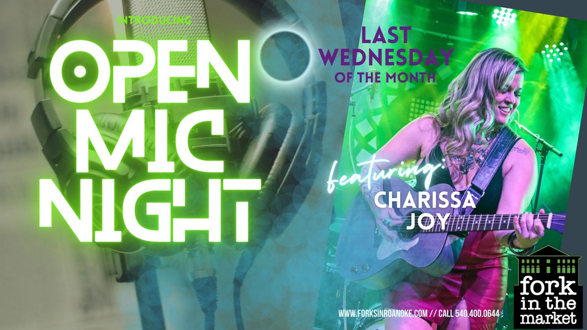 Open Mic Night @ Fork in the Market \ud83c\udf99